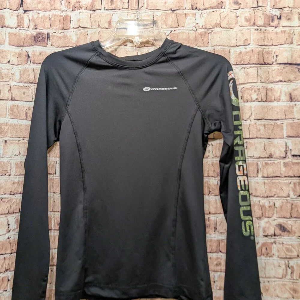 🧨🧨O'Rageous Rash Guard Top Size Small - Picture 3 of 11